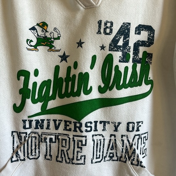 Notre Dame Long Sleeve Hoodie - Picture 3 of 4